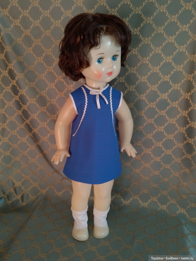 Первое платьице — Советские винтажные куклы (СССР): Ленигрушка (фото 4)