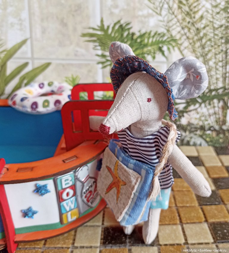 Мышки с мечтами о лете — Мягкие игровые и текстильные куклы: тряпичные (фото 2)