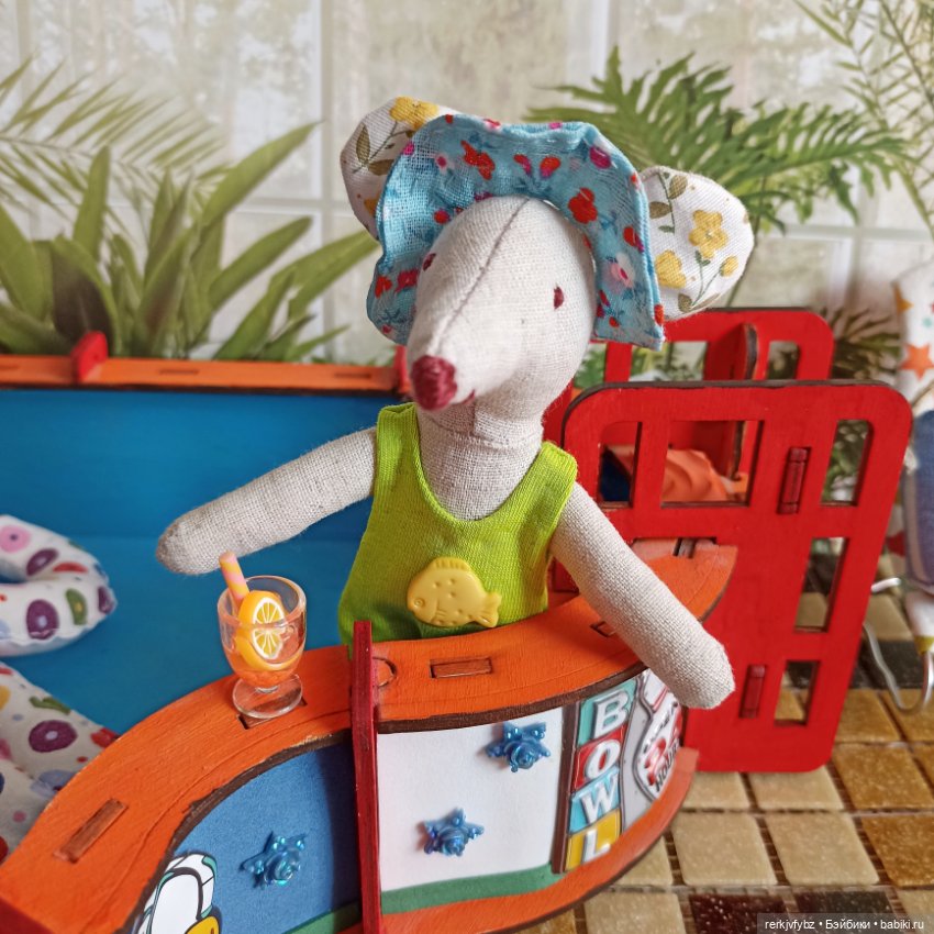 Мышки с мечтами о лете — Мягкие игровые и текстильные куклы: тряпичные (фото 9)