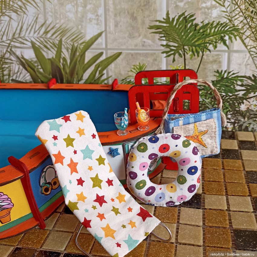 Мышки с мечтами о лете — Мягкие игровые и текстильные куклы: тряпичные