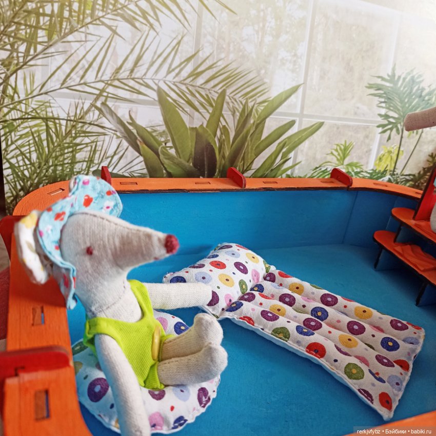 Мышки с мечтами о лете — Мягкие игровые и текстильные куклы: тряпичные (фото 4)