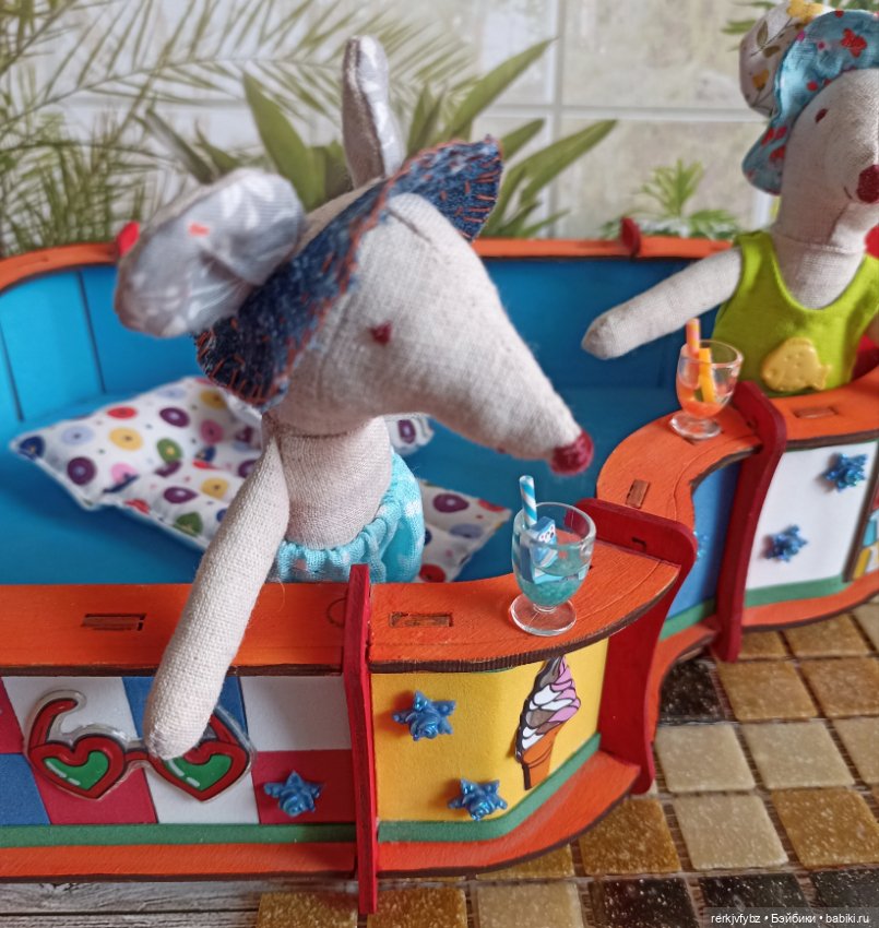 Мышки с мечтами о лете — Мягкие игровые и текстильные куклы: тряпичные (фото 8)