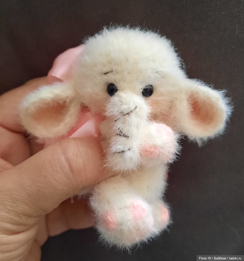 Белый Слоник — Вязаные игрушки и амигуруми: крючком (фото 6)