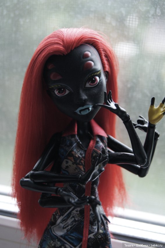 Номер 10. Вайдона — Куклы Monster High и Ever After High: G1 (фото 2)