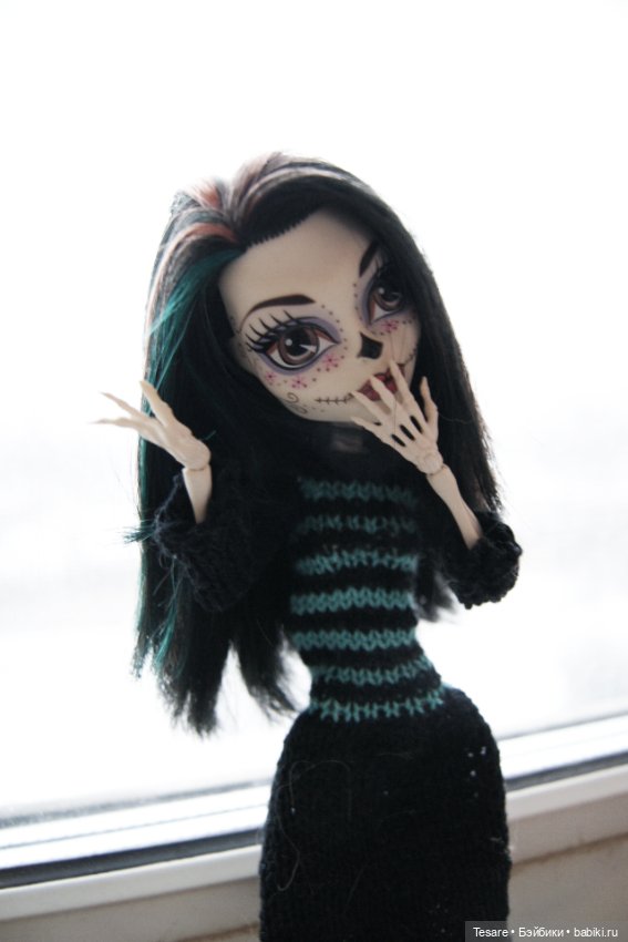 Номер 8. Скелита — Куклы Monster High и Ever After High: G1 (фото 3)