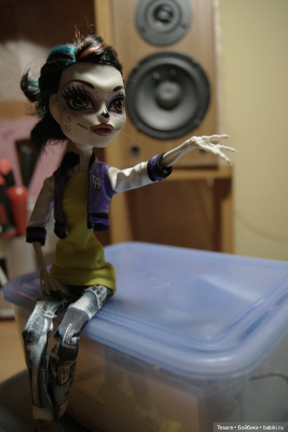 Номер 8. Скелита — Куклы Monster High и Ever After High: G1