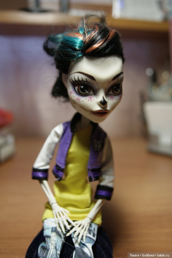 Номер 8. Скелита — Куклы Monster High и Ever After High: G1