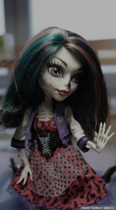 Номер 8. Скелита — Куклы Monster High и Ever After High: G1 (фото 9)