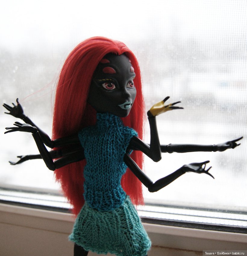 Номер 10. Вайдона — Куклы Monster High и Ever After High: G1 (фото 6)