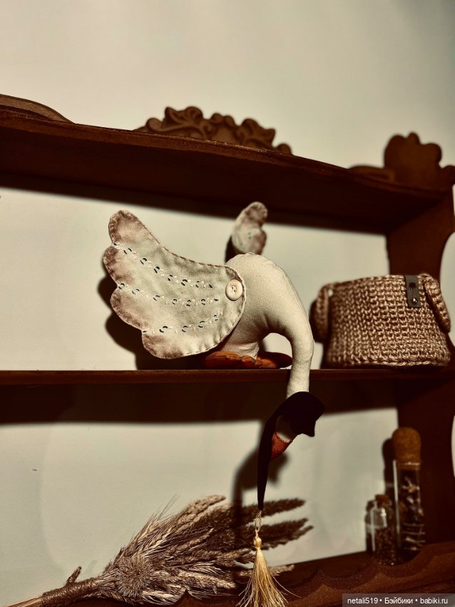 Гусь 🪿 интерьерный ))) — Другие хобби и увлечения: сад (фото 2)