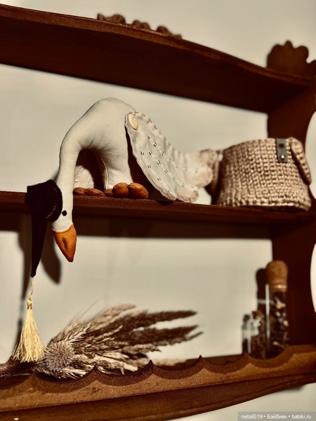 Гусь 🪿 интерьерный ))) — Другие хобби и увлечения: сад (фото 5)