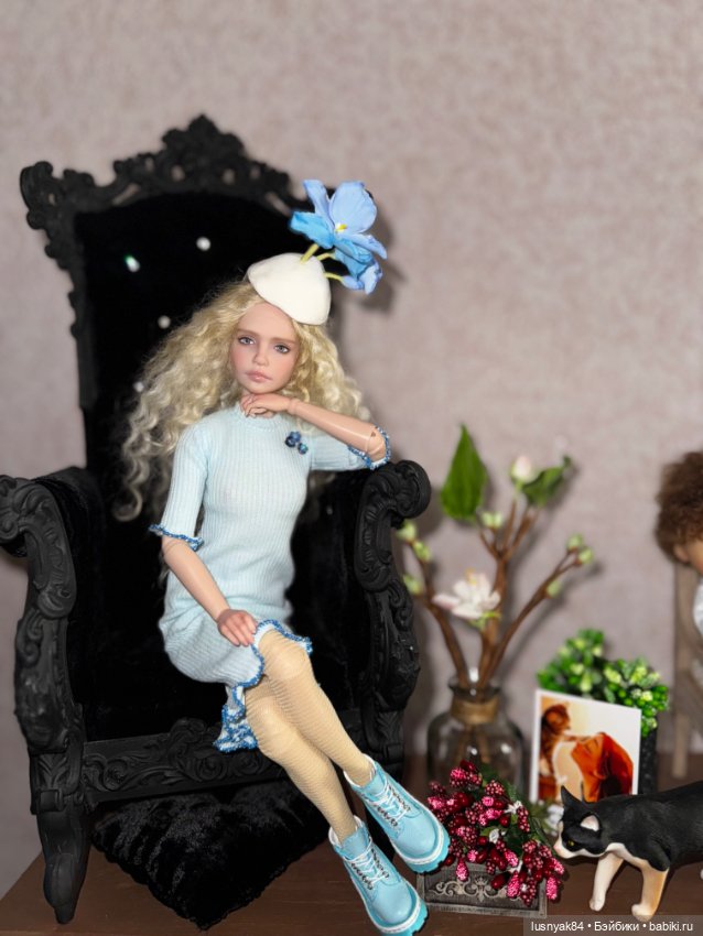 Анютины глазки — Куклы Tender Creation (Анна Добрякова): российские BJD (БЖД) (фото 9)