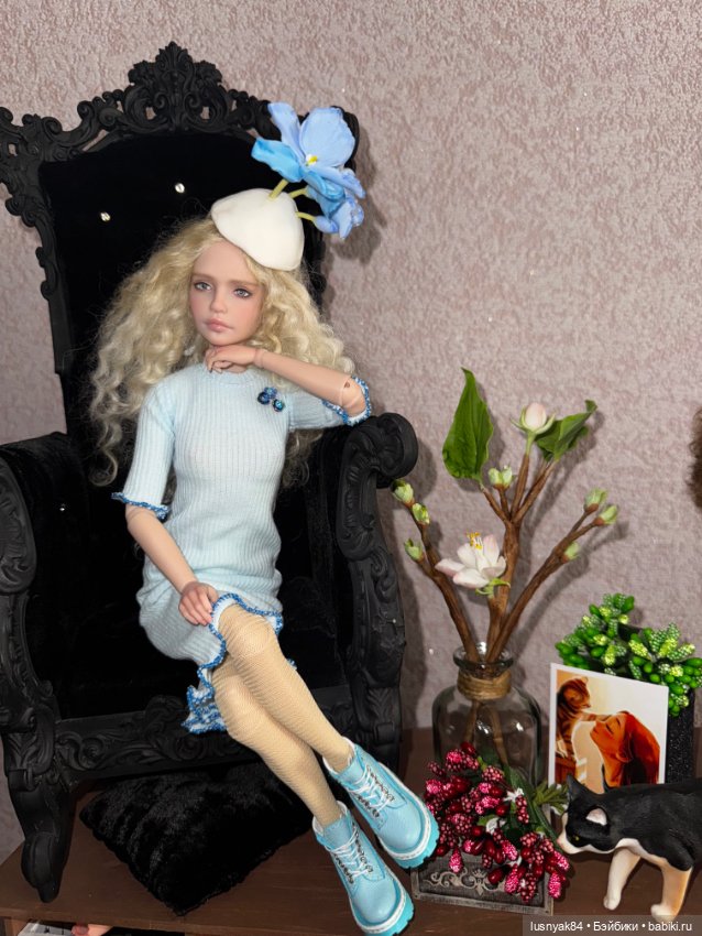 Анютины глазки — Куклы Tender Creation (Анна Добрякова): российские BJD (БЖД) (фото 4)