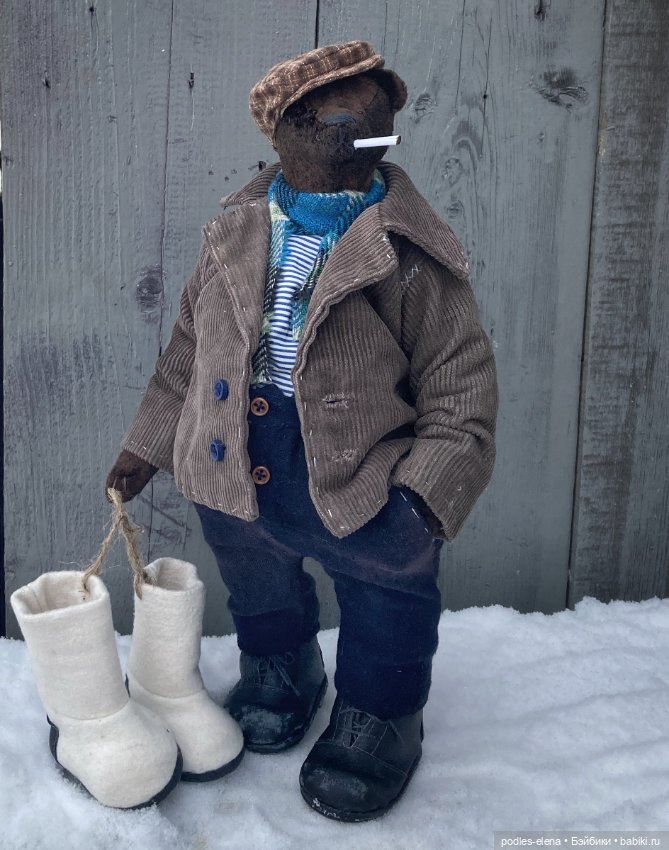 Встречаем масленицу — Авторские мишки Тедди и друзья: фото (фото 8)