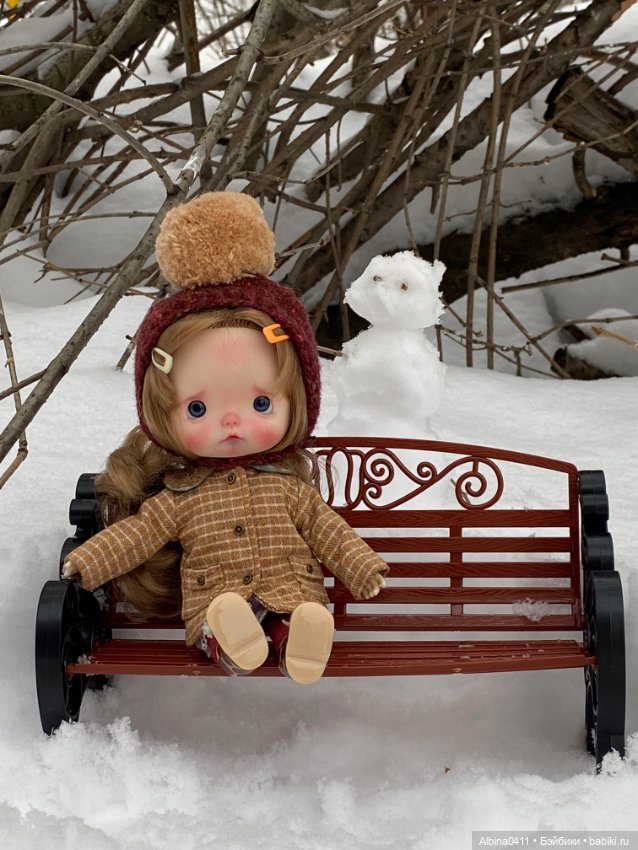 На прогулке) — ООАК и репейнт игровых кукол: Bratz (фото 9)