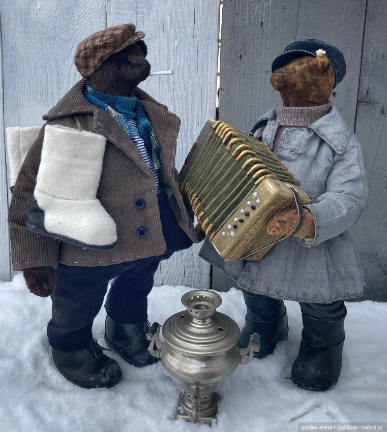 Встречаем масленицу — Авторские мишки Тедди и друзья: фото