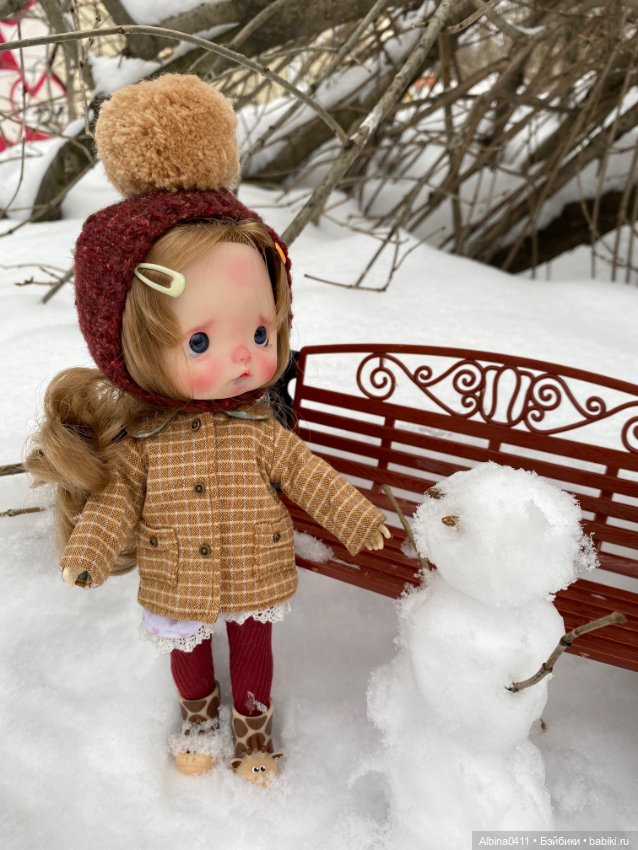 На прогулке) — ООАК и репейнт игровых кукол: Bratz (фото 7)