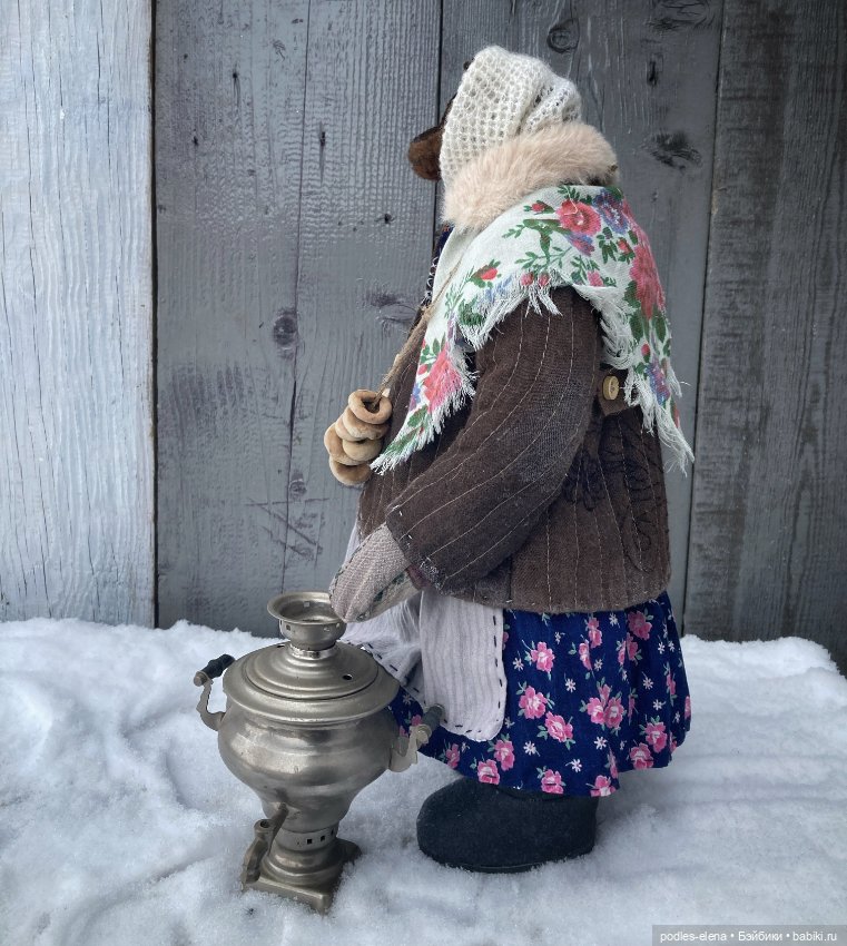 Встречаем масленицу — Авторские мишки Тедди и друзья: фото (фото 5)