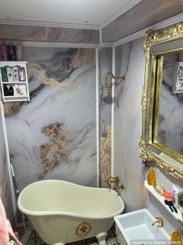 Ванная комната в кукольном доме (фото 4)