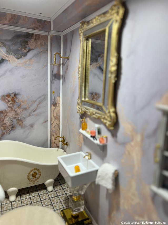 Ванная комната в кукольном доме (фото 2)
