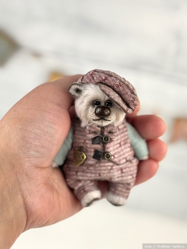 Тедди мишка Кузьма — Авторские мишки Тедди и друзья: фото