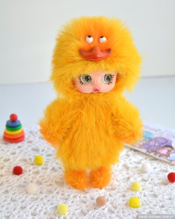 Моя уточка готова — Авторские шарнирные куклы своими руками: лепка