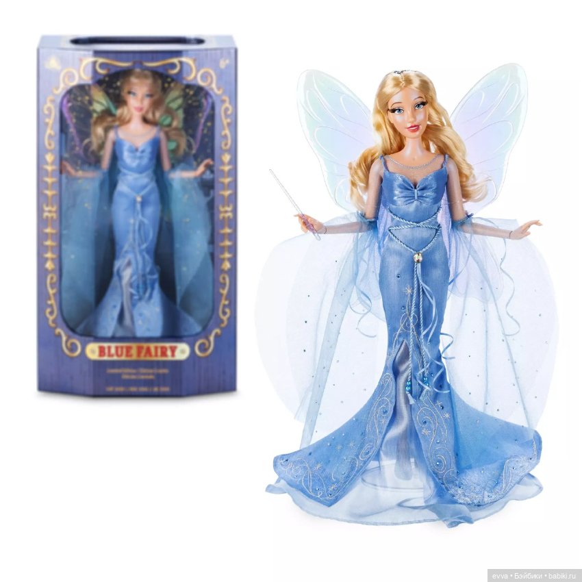 Голубая фея "Пиноккио" — Куклы Disney Animators и Принцессы Диснея: Disney Store