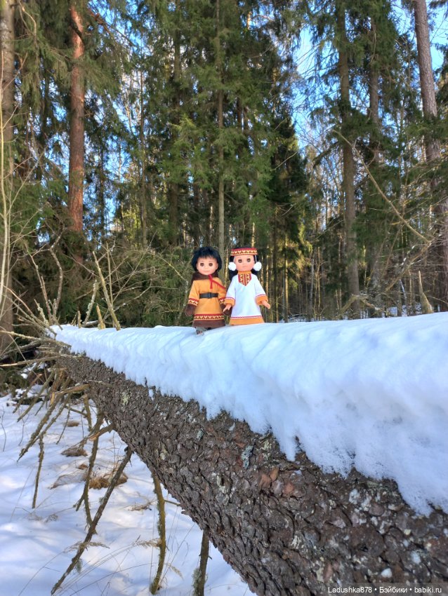 Северяне от "Весны" на прогулке