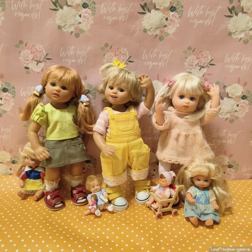 Детская игровая🐱💕🥳 (малыши Габриэль Мюллер 23см Gabriel Muller