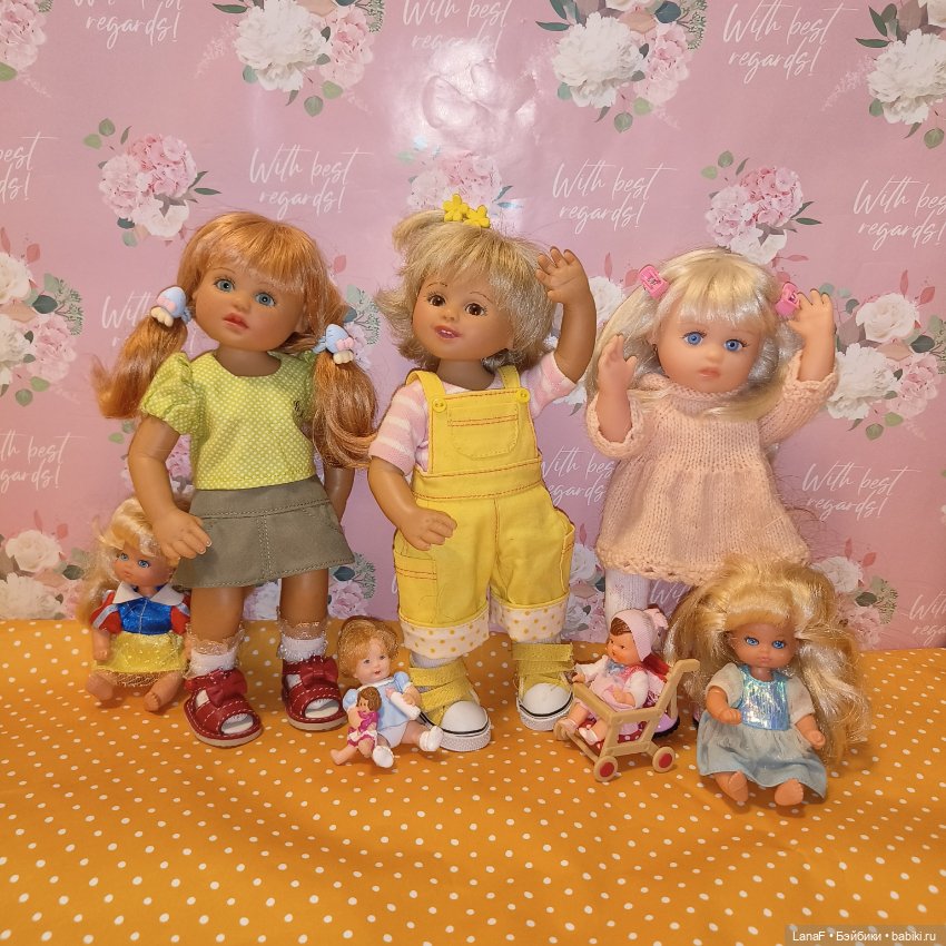 Детская игровая🐱💕🥳 (малыши Габриэль Мюллер 23см Gabriel Muller