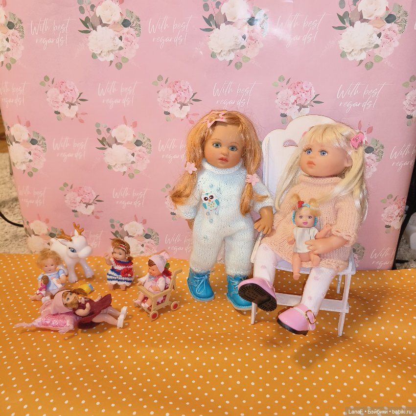 Детская игровая🐱💕🥳 (малыши Габриэль Мюллер 23см Gabriel Muller