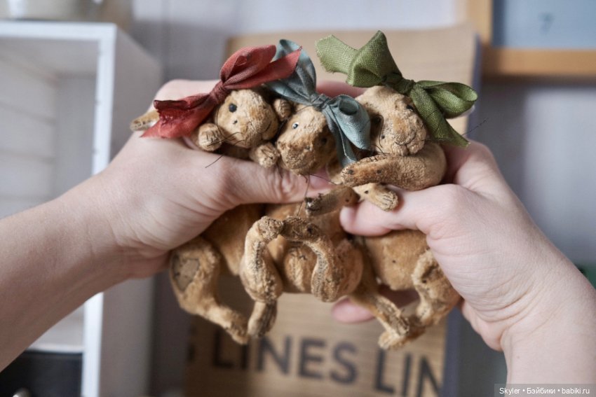 Ушки и усики🥰 — Авторские мишки Тедди и друзья: фото