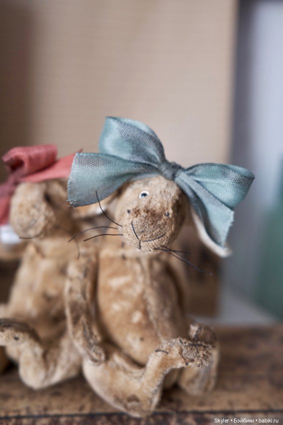 Ушки и усики🥰 — Авторские мишки Тедди и друзья: фото (фото 8)