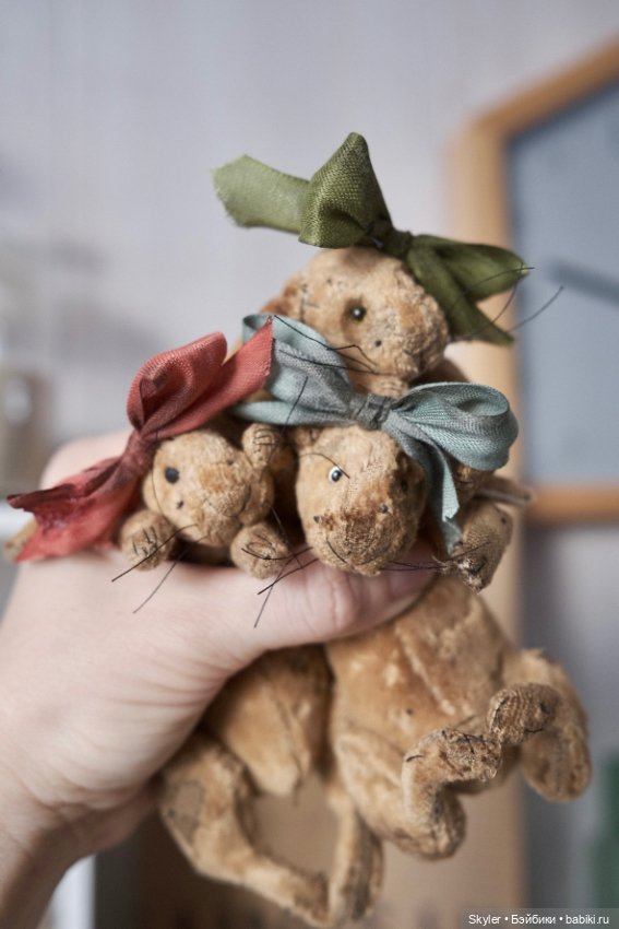 Ушки и усики🥰 — Авторские мишки Тедди и друзья: фото (фото 2)