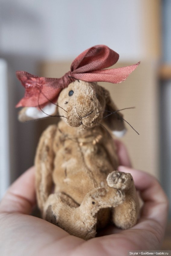 Ушки и усики🥰 — Авторские мишки Тедди и друзья: фото