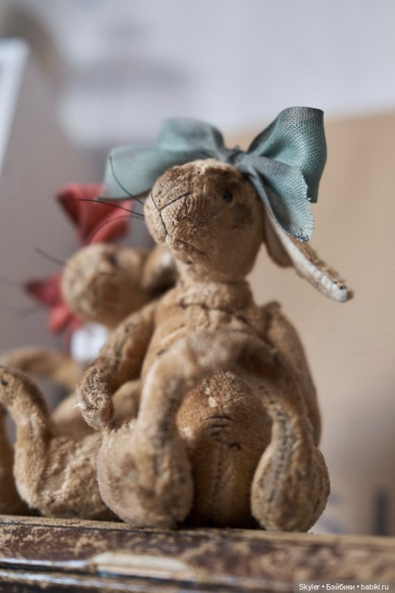 Ушки и усики🥰 — Авторские мишки Тедди и друзья: фото (фото 9)