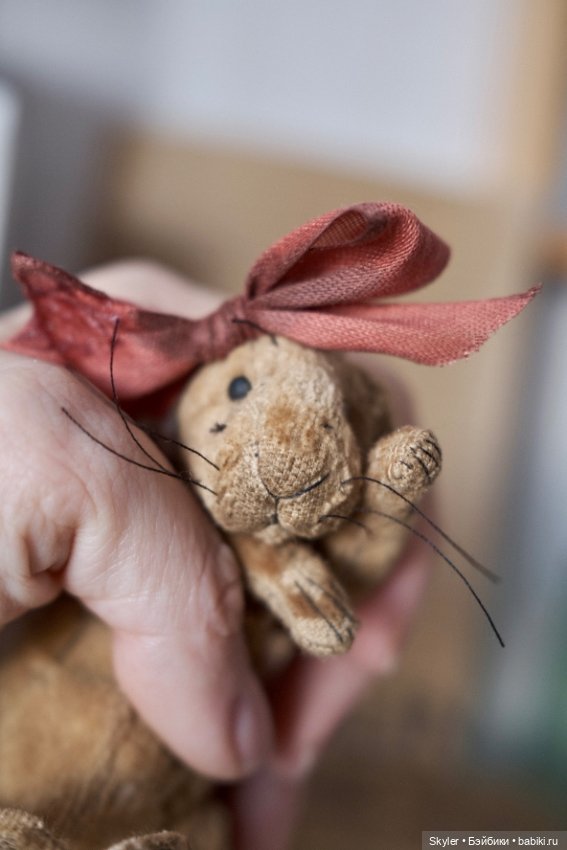 Ушки и усики🥰 — Авторские мишки Тедди и друзья: фото