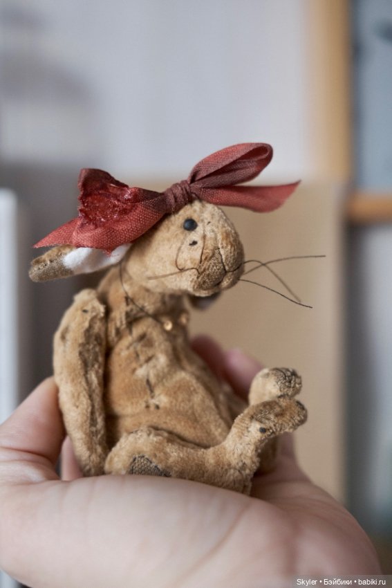 Ушки и усики🥰 — Авторские мишки Тедди и друзья: фото (фото 10)