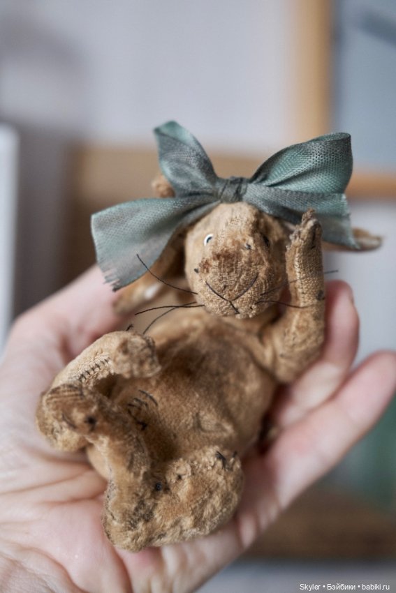 Ушки и усики🥰 — Авторские мишки Тедди и друзья: фото