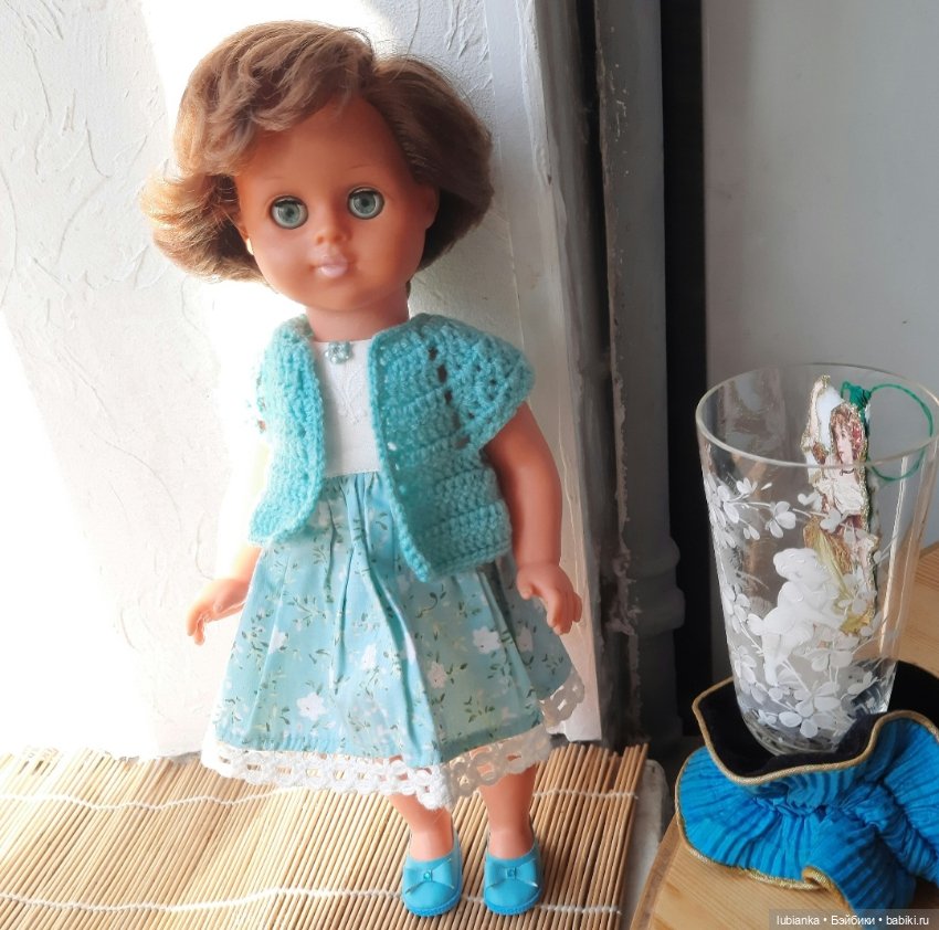 Бирюзового немного💙 — Винтажные куклы ГДР (Немки): Бигги