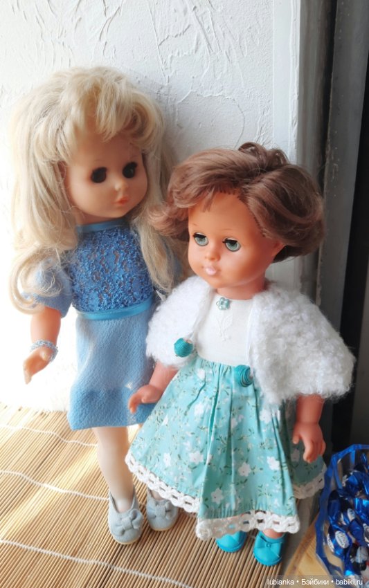 Бирюзового немного💙 — Винтажные куклы ГДР (Немки): Бигги