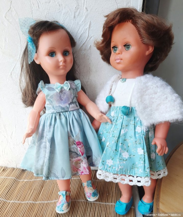 Бирюзового немного💙 — Винтажные куклы ГДР (Немки): Бигги (фото 10)