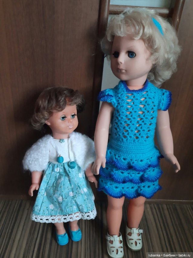 Бирюзового немного💙 — Винтажные куклы ГДР (Немки): Бигги