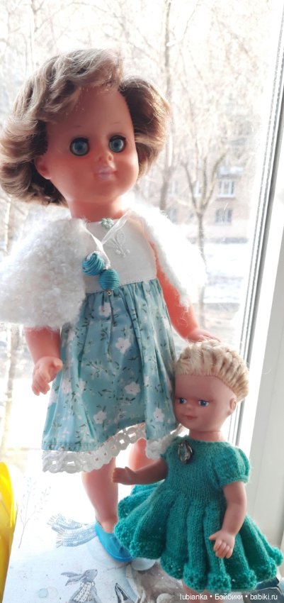 Бирюзового немного💙 — Винтажные куклы ГДР (Немки): Бигги