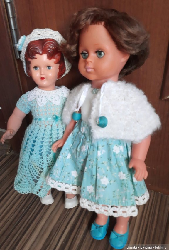 Бирюзового немного💙 — Винтажные куклы ГДР (Немки): Бигги