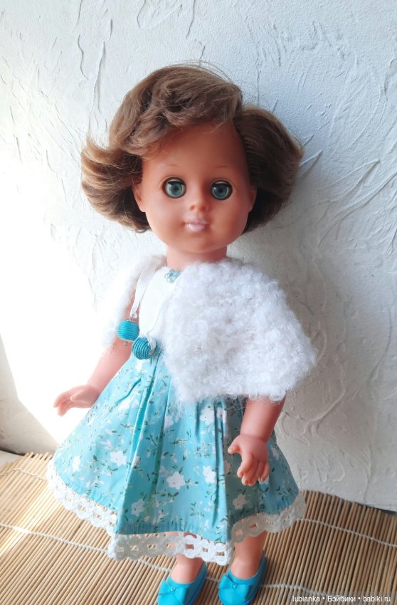 Бирюзового немного💙 — Винтажные куклы ГДР (Немки): Бигги (фото 8)