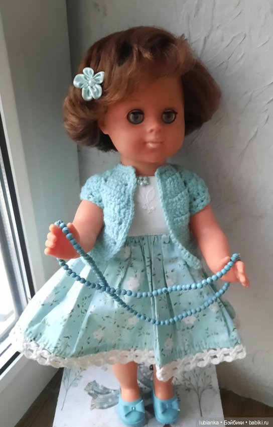Бирюзового немного💙 — Винтажные куклы ГДР (Немки): Бигги