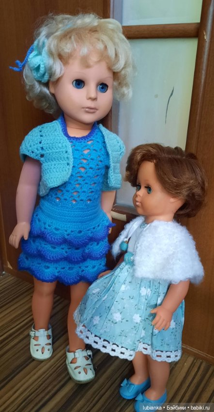 Бирюзового немного💙 — Винтажные куклы ГДР (Немки): Бигги