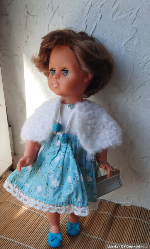 Бирюзового немного💙 — Винтажные куклы ГДР (Немки): Бигги (фото 5)