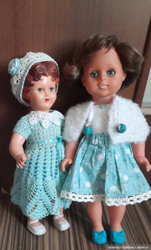Бирюзового немного💙 — Винтажные куклы ГДР (Немки): Бигги